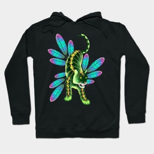 Maranta Tiger (Black Background) Hoodie